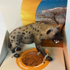 Retired Schleich Spotted Hyena Model #14735  NEW IN BOX picture