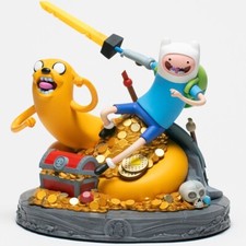 Adventure Time Jake and Finn 13.5-Inch Statue Mondo Polystone picture