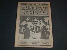 1987 JANUARY 25 NEW YORK DAILY NEWS NEWSPAPER - SUPER BOWL XXI - NP 3412 picture