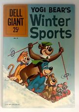 Yogi Bear's Winter Sports / Dell Giant #41, Dell 1961 Hanna-Barbera picture