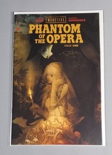 Dan Quintana Signed Phantom of the Opera #1 + Matching Signed COA Postcard picture