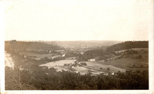 1930s Frankfort Kentucky Railroad Yard Panoramic Original Vintage Photo picture