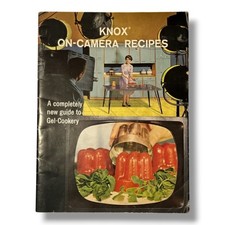Vintage 1962 Knox On-Camera Recipes Gelatin Cook Booklet Mid Century picture