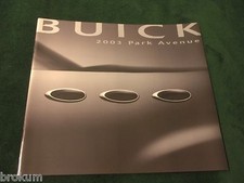 2003 Buick Park Avenue & Ultra 30-Page Original Car Sales Brochure Catalog Mint picture