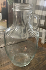 Vintage Antique Glass Speas Vinegar Half Gallon Pitcher *D picture