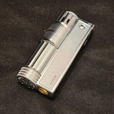 NEW Retro Style Trench Heavy-duty Petrol Lighter Chrome picture
