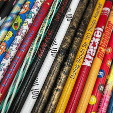 80s/90s Novelty Pencils DARE Got Milk Hersheys Topper Metallic Nostalgia Lot 25 picture