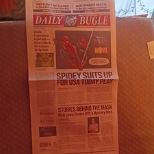 USA TODAY $3 Daily Bugle Newspaper Spider-Man/Marvel Spidey Suits Up picture