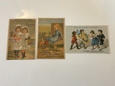 Jacob Reed's Sons Philadelphia PA Trade Card Lot 1880's picture