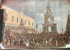 Vintage 1984 Venice Carnival Poster 26x40 Comune di Venezia Gabriele Bella Art picture