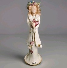 Vintage Blue Sky Heather Goldminc Love Candle Holder 911 Memorial Twin Towers picture