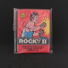 1979 Topps Rocky 2 unopened wax pack Sylvester Stallone picture