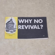 Why No Revival? Jack T Chick Publications Vintage Religous Tract Christian Comic picture