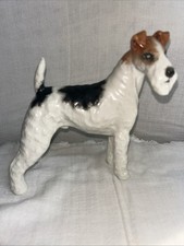 Wire Fox Terrier figurine Artist:    Boehm Lot 25 picture