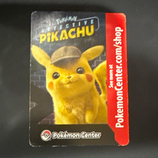 Pokémon Center Detective Pikachu Pikachu 2019 English Promo Trading Card picture