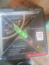 7''-Black/Green Aluminum Rafter Square -Rafter Square with Level, Innovative ... picture