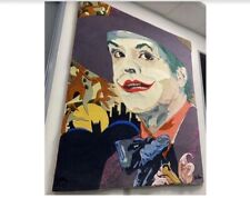 Keith Collins 1989 Batman Jack Nicholson Joker Giant Tapestry 90