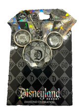 Disney Parks 60th Diamond Celebration Lanyard Medal - Passholder Exclusive picture