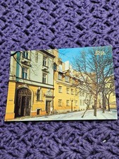winter scene on Kalēju Street in Old Riga Latvia Postcard picture