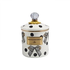 Mackenzie Childs Pretty As a Bow Small Canister, US picture