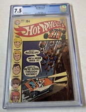 1970 DC Comics HOT WHEELS #4 ~ CGC 7.5 picture