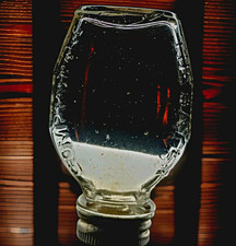 Bayer Aspirin  Clear Glass Medicine Bottle with Metal Screw-On Cap Lid picture