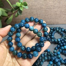 2pcs Natural Polished Apatite bracelets Crystal ball sphere Specimen 10mm A1280 picture