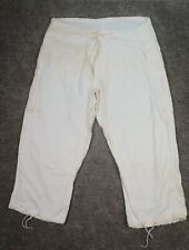 VTG 50s M-1950 Overwhite Field Trouser Mens M Oversized Pants Snow Gunner Smock picture