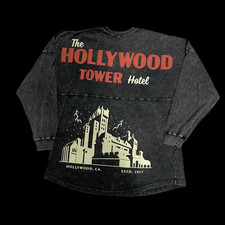 Disney Parks Tower of Terror Hollywood Tower Hotel Spirit Jersey XL - NEW picture