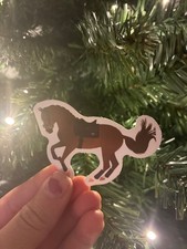Lemieux lugery horse sticker picture