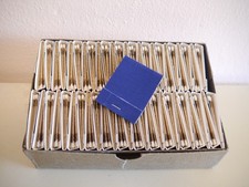 Lot of 50 NEW Matchbooks Satin Finish, Dark Blue, Weddings, Birthdays, Parties.. picture