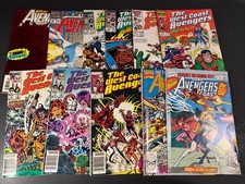 Avengers West Coast Lot of 11 Marvel Comics 1990-91 JL picture
