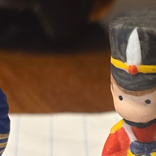 4 unique handpainted figures  picture