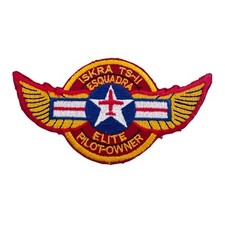 Vintage Iskra TS-U Esquadra Elite Pilot Owner Patch picture