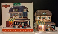 2009 Lemax Coventry Cove Gordon's Fish Market Lighted Building  RARE picture