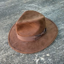 Vintage 1996 Dr. Who The 4th Doctor Hat BBC Tom Baker Fedora Dead stock picture