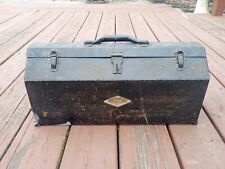 Vintage SHERMAN KLOVE SK TOOLS Tombstone Plumbers Tool Box W Tray 19in USA picture