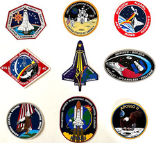 NASA...9 Vintage Decals Stickers + Moon Landing + Columbia Final Flight  #104 picture