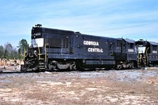 GEORGIA CENTRAL (GC) U23B 3968 Original slide--Ex. Southern Railway (SOU) picture