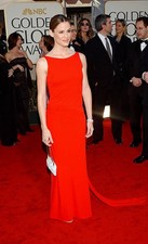 Jennifer Garner arrives for the Golden Globe Awards at the Beverly- Old Photo picture