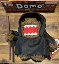 DOMO Domo-Kun 2026 Target Halloween Costume Plushies GRIM REAPER w/SCYTHE NWT picture