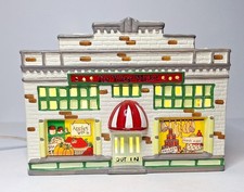 Dept 56 Original Snow Village. Village Market Pre owned Intro 1988 Retired 1991 picture