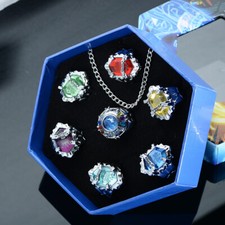 Katekyo Hitman Reborn Vongola Ring Future Chapter Iii Vongola Famiglia Necklace picture