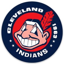 C259 Cleveland Indians Wahoo Baseball Team Logo Refrigerator Magnet picture