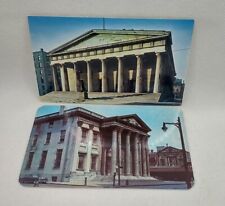 Vintage Lot Of 2 First & Second Bank Of The United States Pennsylvania Postcard picture