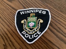 Vintage winnipeg canada collectible obsolete shoulder  patch Bx AA # 12 picture