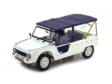Norev 1:18 1983 Citroen Mehari Azur Bluish White with Dark Blue Car Model picture