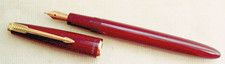 VERRY RARE PARKER SLIMFOLD in RED/GOLD, 14K Gold Nib from circa 1960 picture