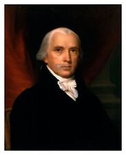 JAMES MADISON 4TH PRESIDENT OF THE UNITED STATES PORTRAIT 8X10 PHOTO REPRINT picture