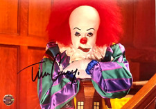 TIM CURRY Signed (Stephen King's IT: Pennywise) 7x5 in. Autograph Original w/COA picture